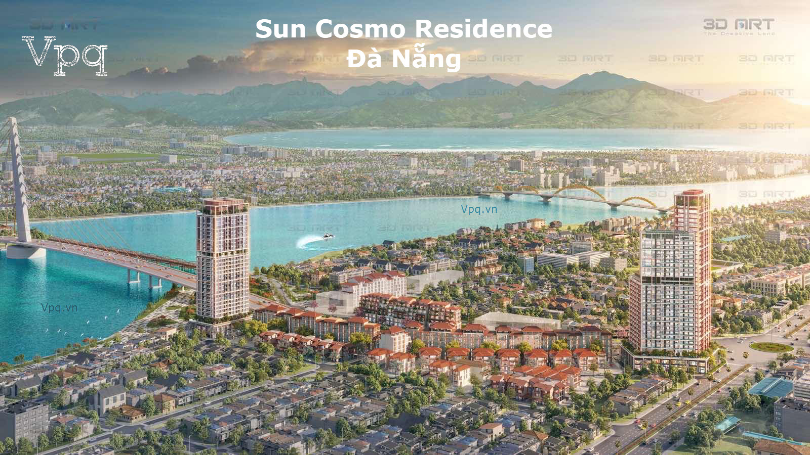 Phối cảnh dự án Sun Cosmo Residence Đà Nẵng