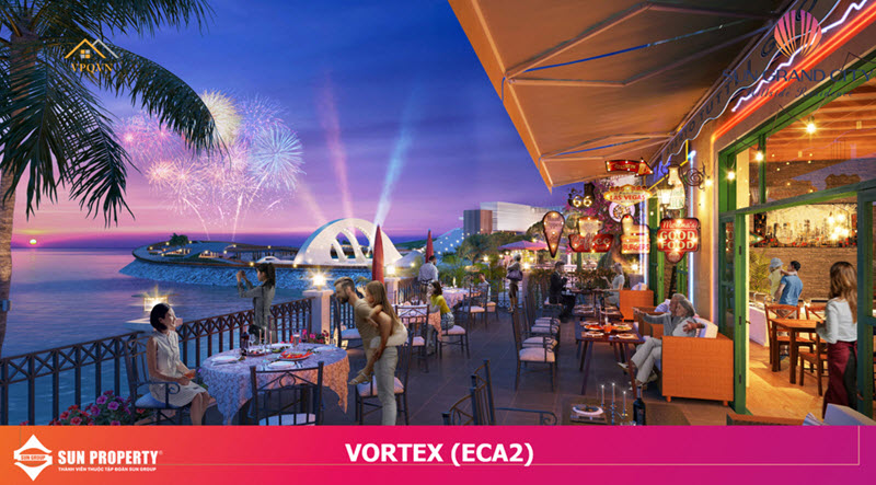 Cùng với Cầu Hôn, những show trình diễn công nghệ Vortex sẽ là công trình biểu tượng tiếp theo tại Nam Phú Quốc.