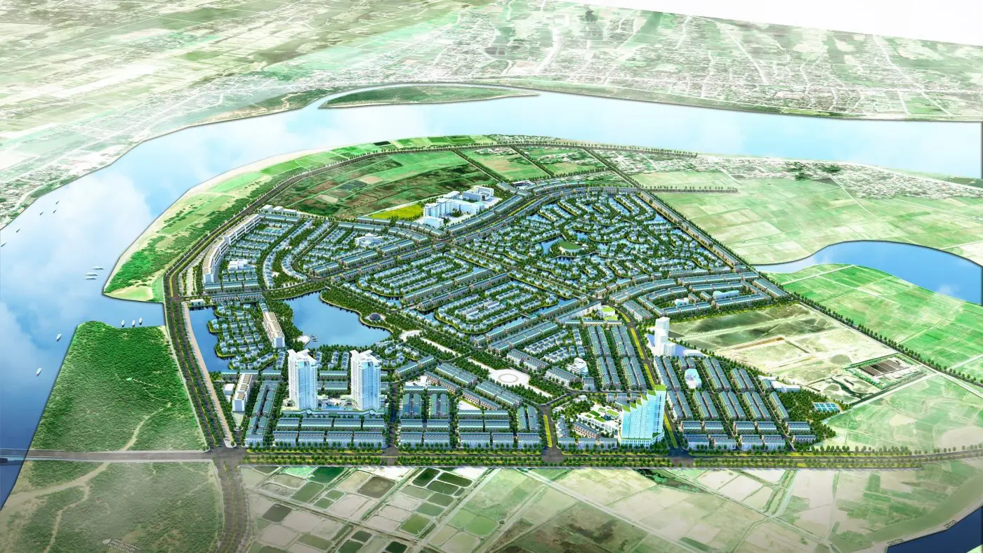 Eco Central Park Vinh sở hữu hồ thiên nga 10ha