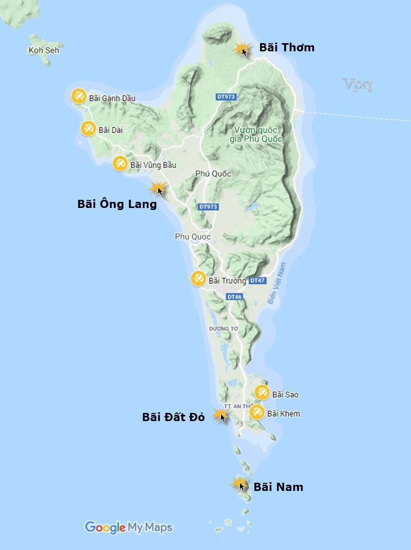 10 Bãi Biển Đẹp Nhất Phú Quốc