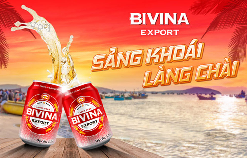 Bia Bivina - Heineken dành riêng cho đảo Ngọc Phú Quốc