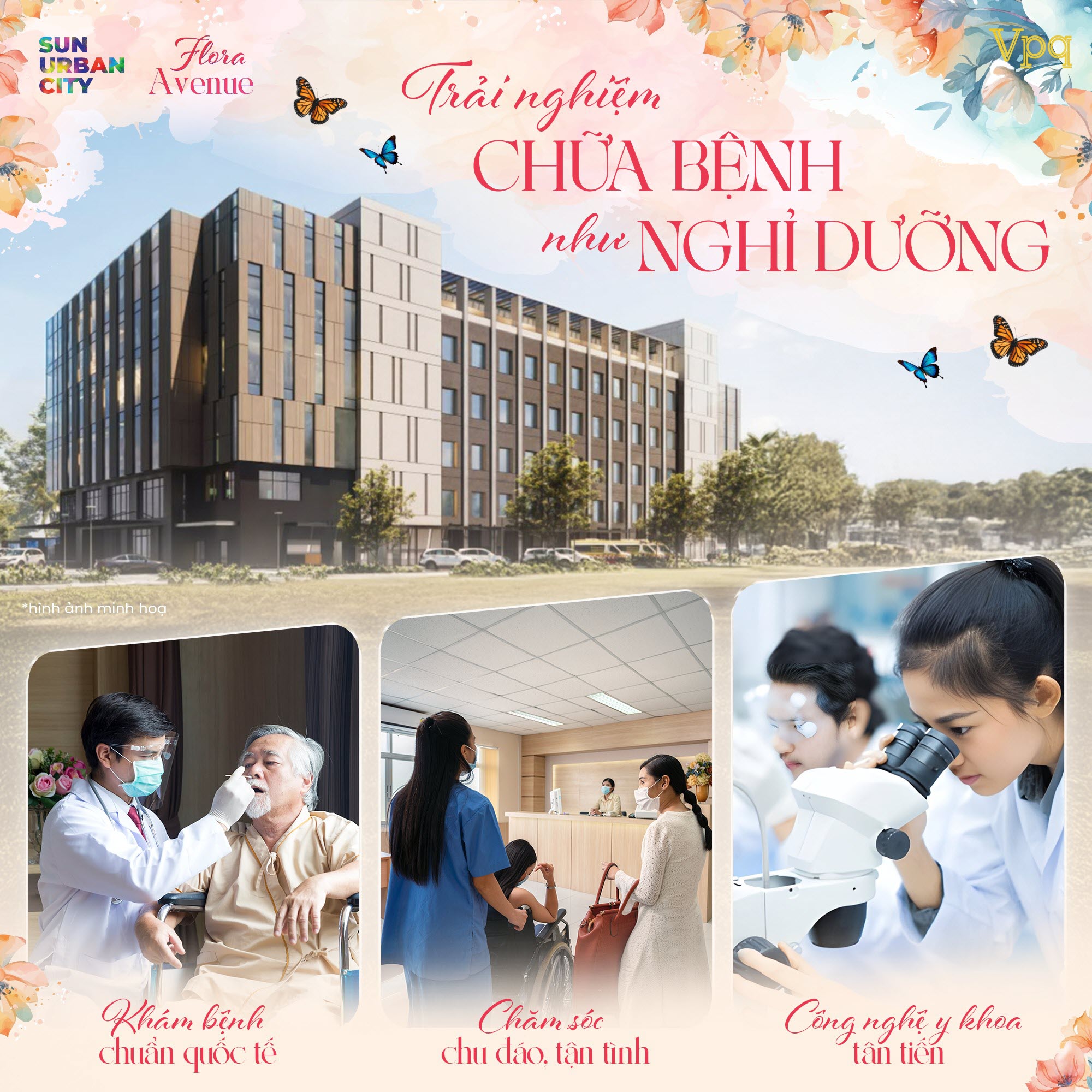 Bệnh viện Mặt Trời mang tới dịch vụ chữa bệnh như nghỉ dưỡng