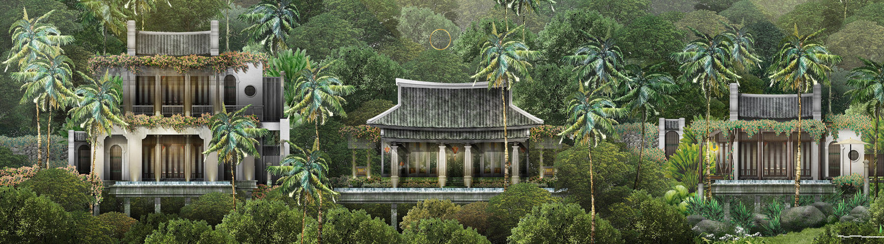Bản vẽ 2D các Villa tại InterContinental Danang Sun Peninsula Resort