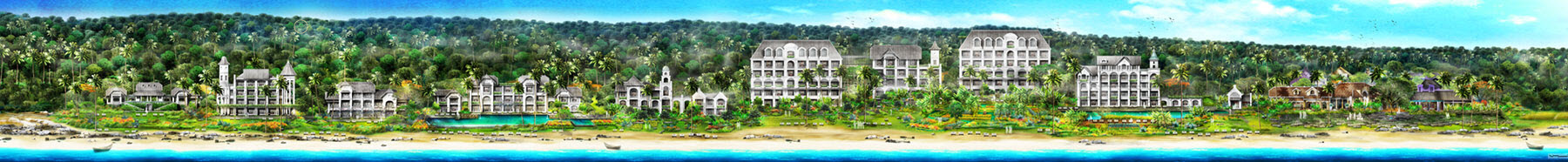 Bản vẽ 2D khu nghỉ dưỡng JW Marriot Phu Quoc Phu Quoc Emerald Bay Resort & Spa-Ảnh 2