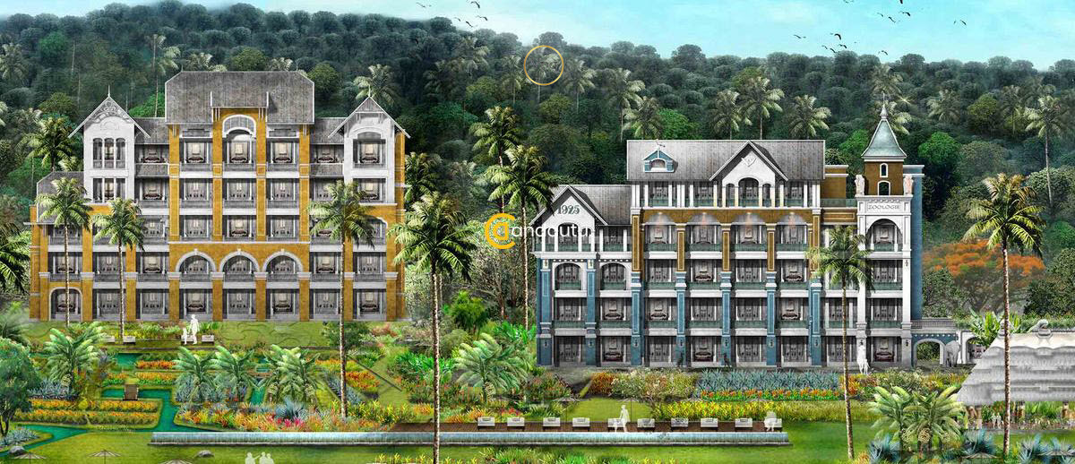 Bản vẽ 2D khu nghỉ dưỡng JW Marriot Phu Quoc Phu Quoc Emerald Bay Resort & Spa-Ảnh 3