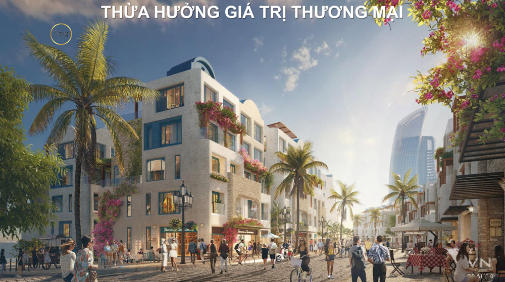 Phối cảnh biệt thự Commercial Villa - The Sailing Bay