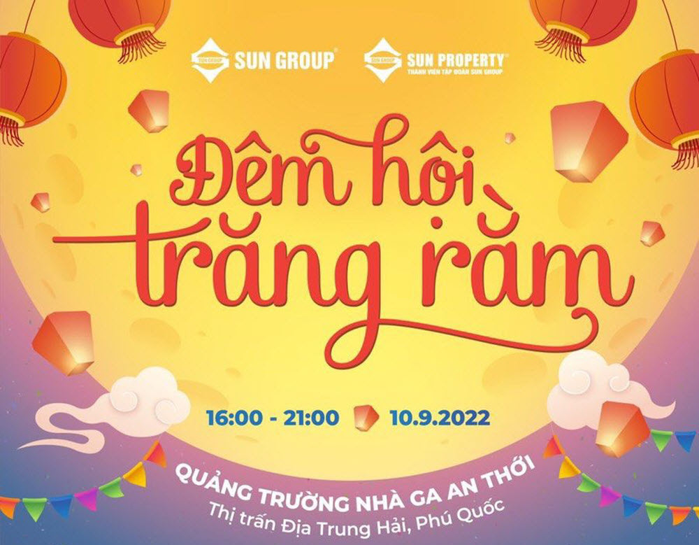 Đêm hội trăng rằm Sun Group Phú Quốc