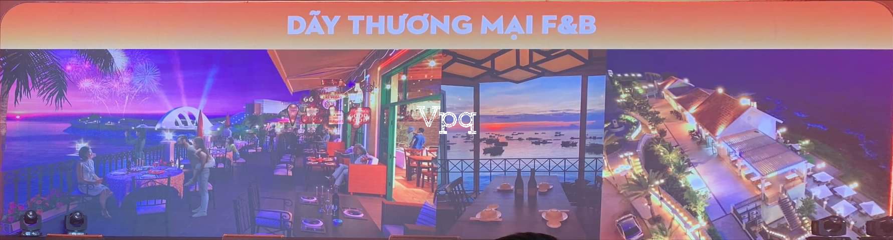 Dãy thương mại F&B với 25 thương hiệu 