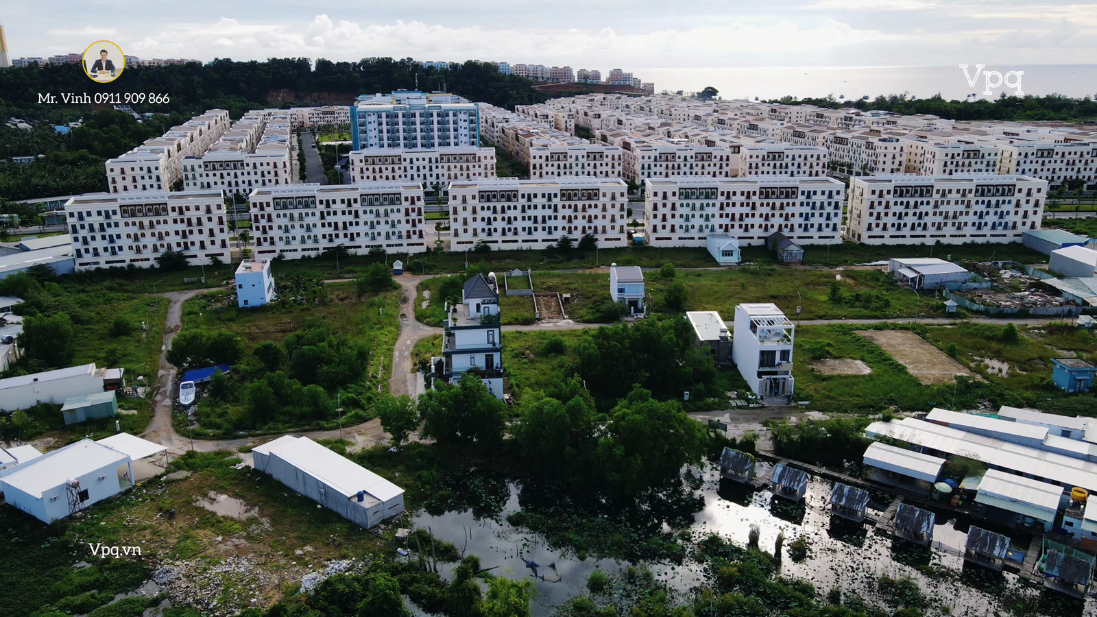 Hình ảnh thực tế vị trí đất nền khu tái định cư An Thới Phú Quốc