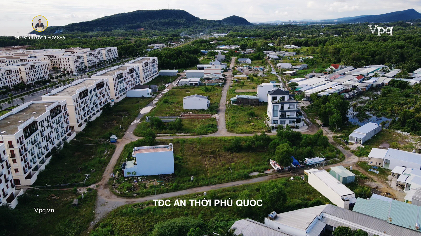 Hình ảnh thực tế đất nền  khu tái định cư An Thới Phú Quốc