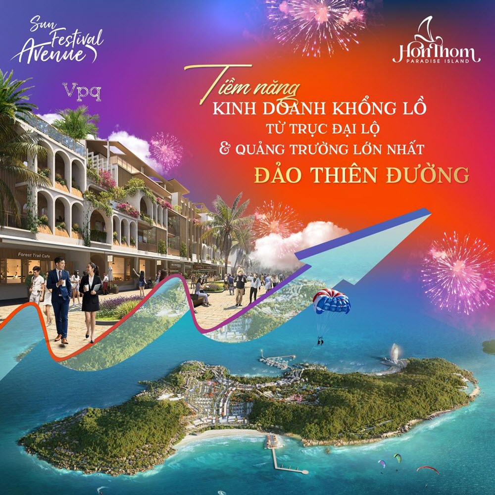 Tiềm năng kinh doanh của trục đại lộ quảng trường Paradise Walk