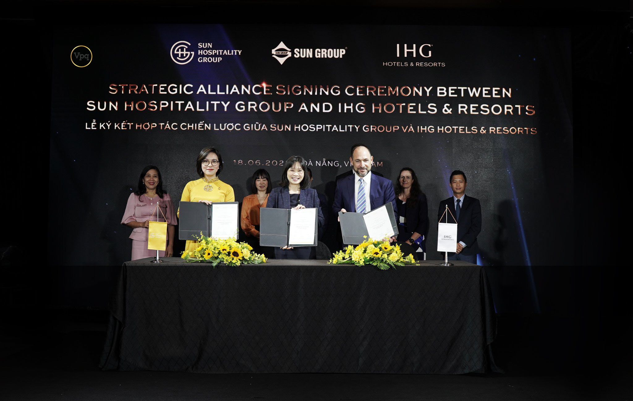 Hình ảnh lễ ký kết Sun Group và IHG