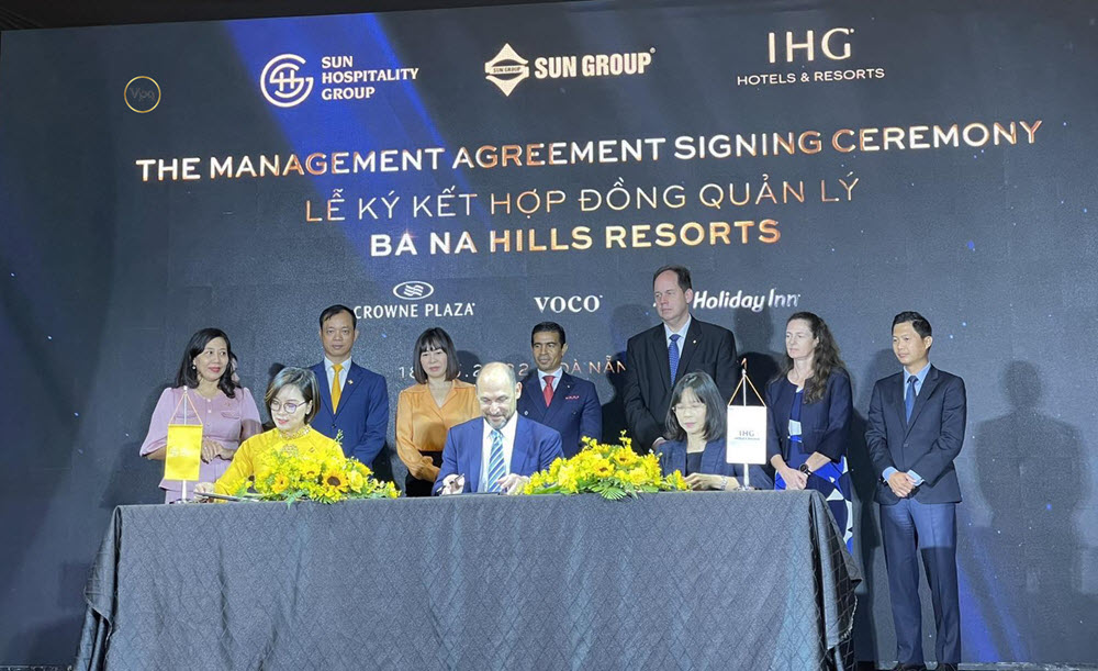 IHG và SHG ký kết thỏa thuận hợp tác chiến lược dự án Bà Nà Hills Resort