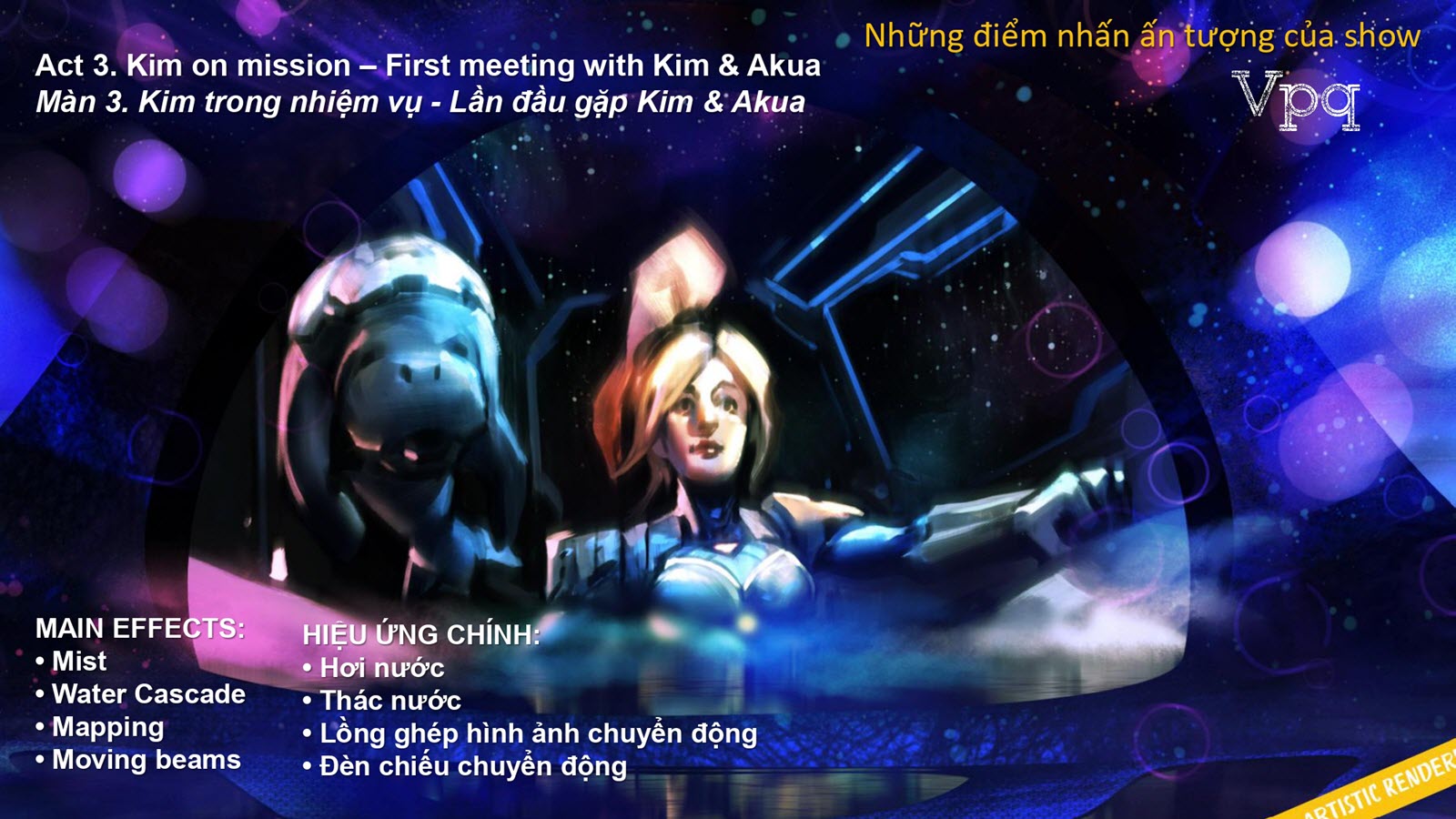 Màn 3: Kim trong nhiệm vụ - Lần đầu gặp Kim & Akua