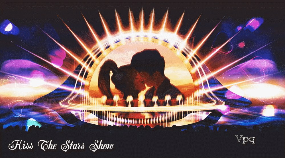 Màn biểu diễn Kiss The Stars Show độc nhất tại Hòn Thơm