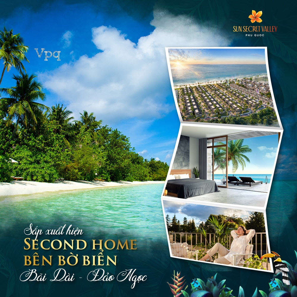 Beach Villa - Second Home bên bờ biển bãi Dài đảo Ngọc