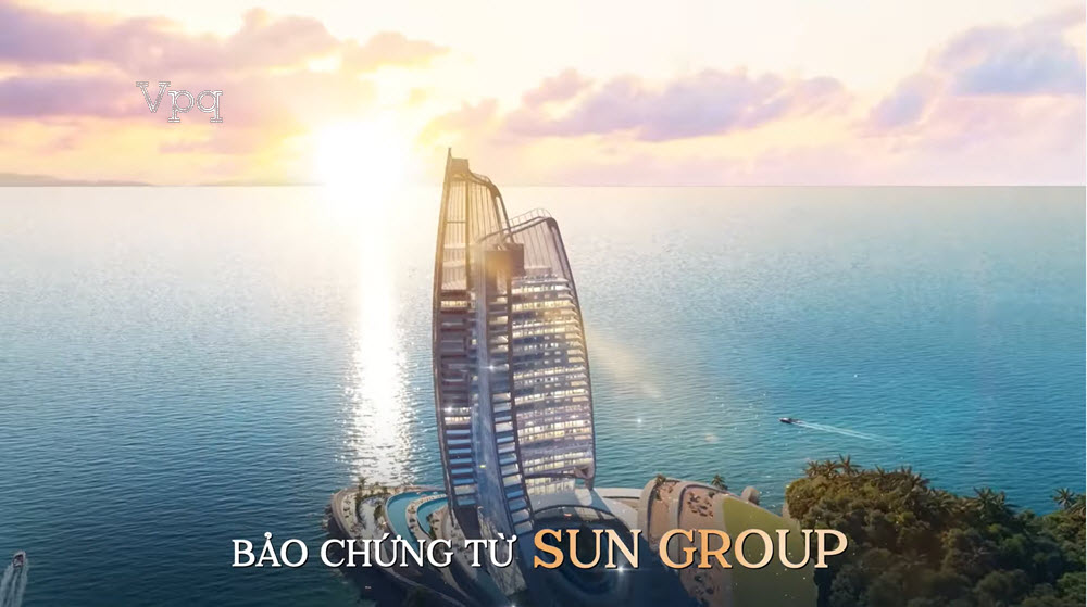 Paradise Walk được bảo chứng từ CĐT Sun Group