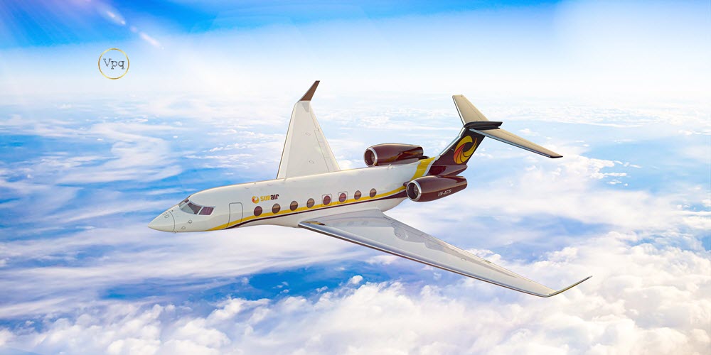 Máy bay Gulfstream - Sun Air sang trọng tột bậc