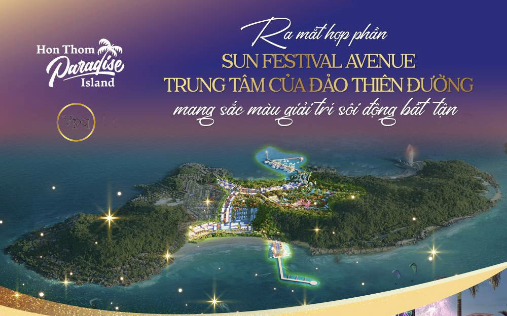 Mô hình tổ hợp all in one tại Hon Thom Paradise Island