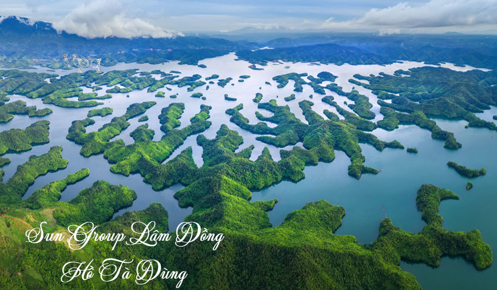 Hồ Tà Đùng được ví như "Vịnh Hạ Long" trên Tây Nguyên