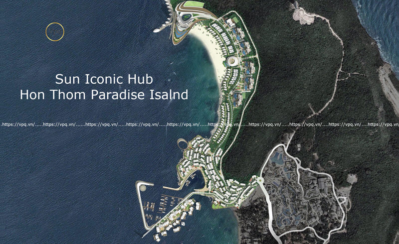 Sun Iconic Hub - hợp phần đầu tiên tại Hon Thom Paradise Island