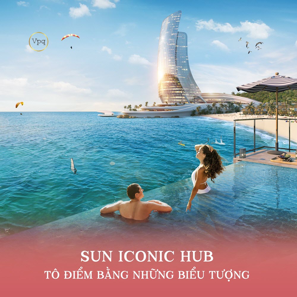 Hợp phẩn Sun Iconic Hub tại Hon Thom Paradise Island