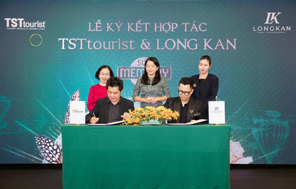 Lễ ký kết hợp tác giữa TST Tourist và Long Kan