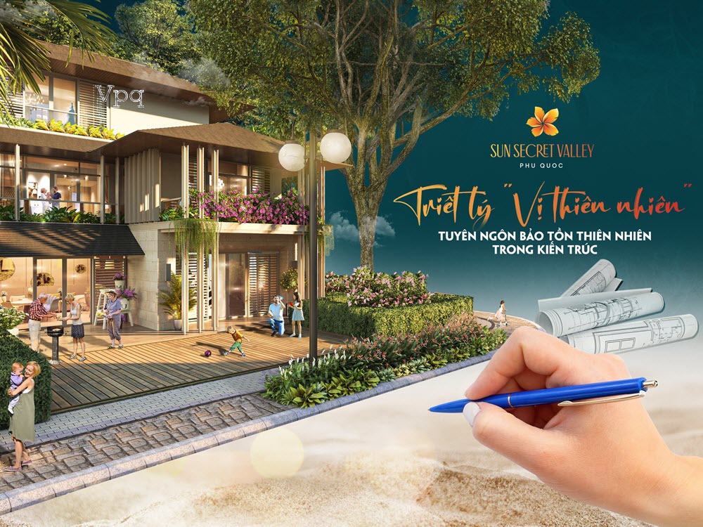 Sun Secret Valley - Tiên phong triết lý "Vị thiên nhiên" trong kiến trúc