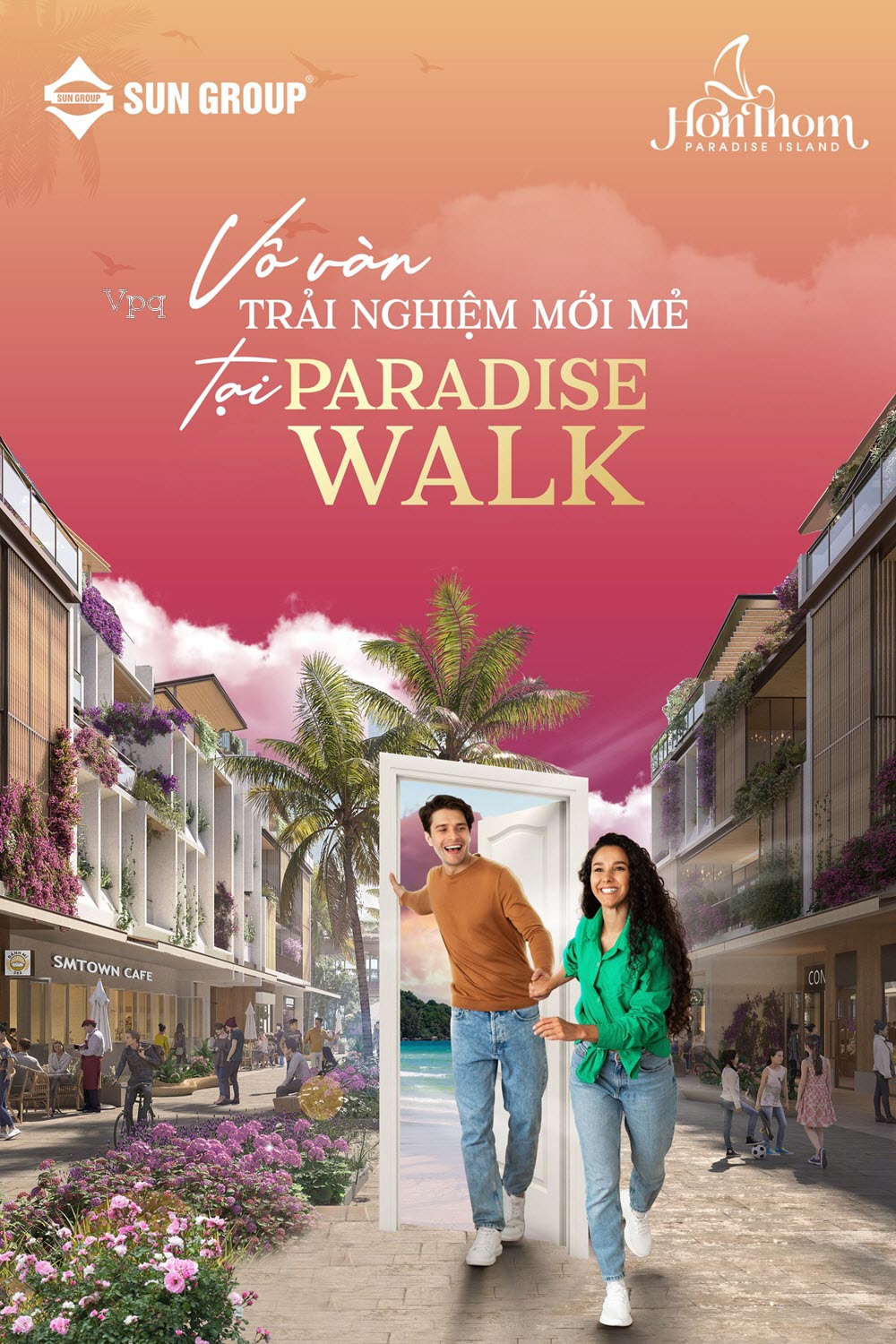 Vô vàn trải nghiệm tại Paradise Walk