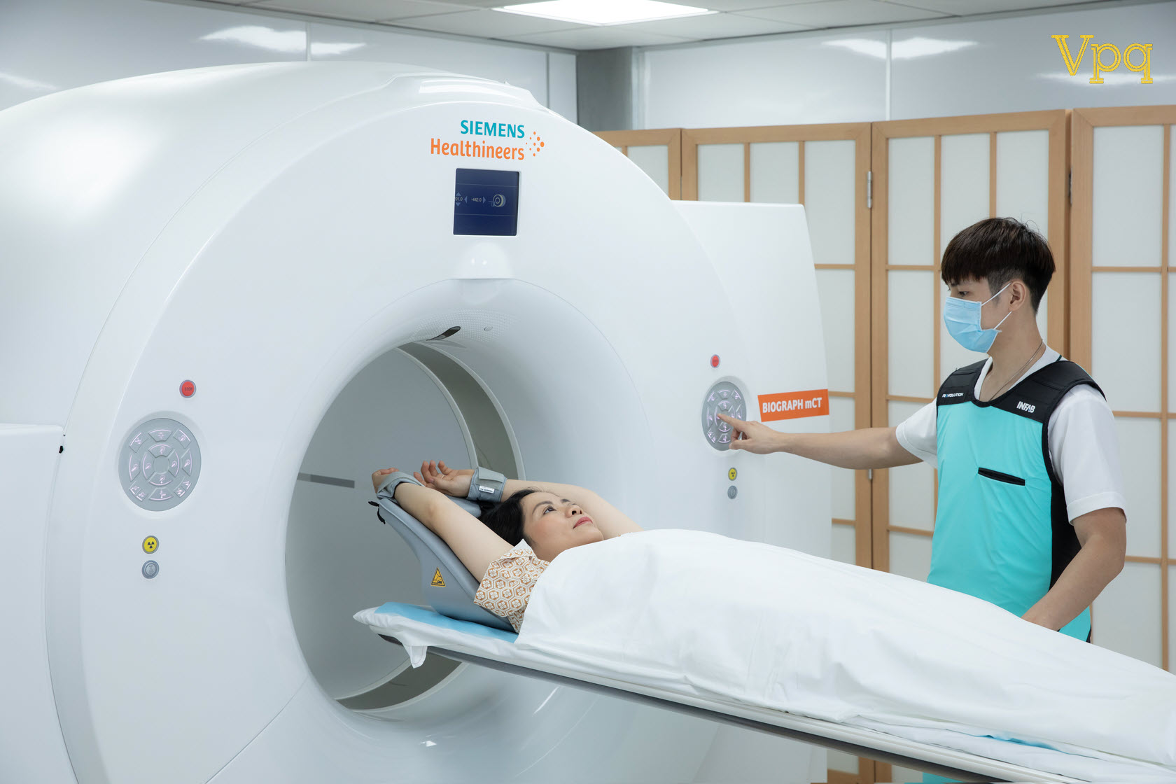 Phòng chẩn đoán hình ảnh tại Bệnh viện Mặt Trời. Ảnh: Bệnh viện Mặt Trời