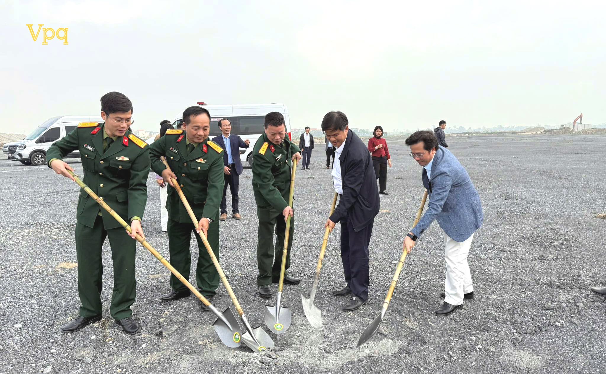 Lễ động thổ trường cao đẳng y dược Bạch Mai