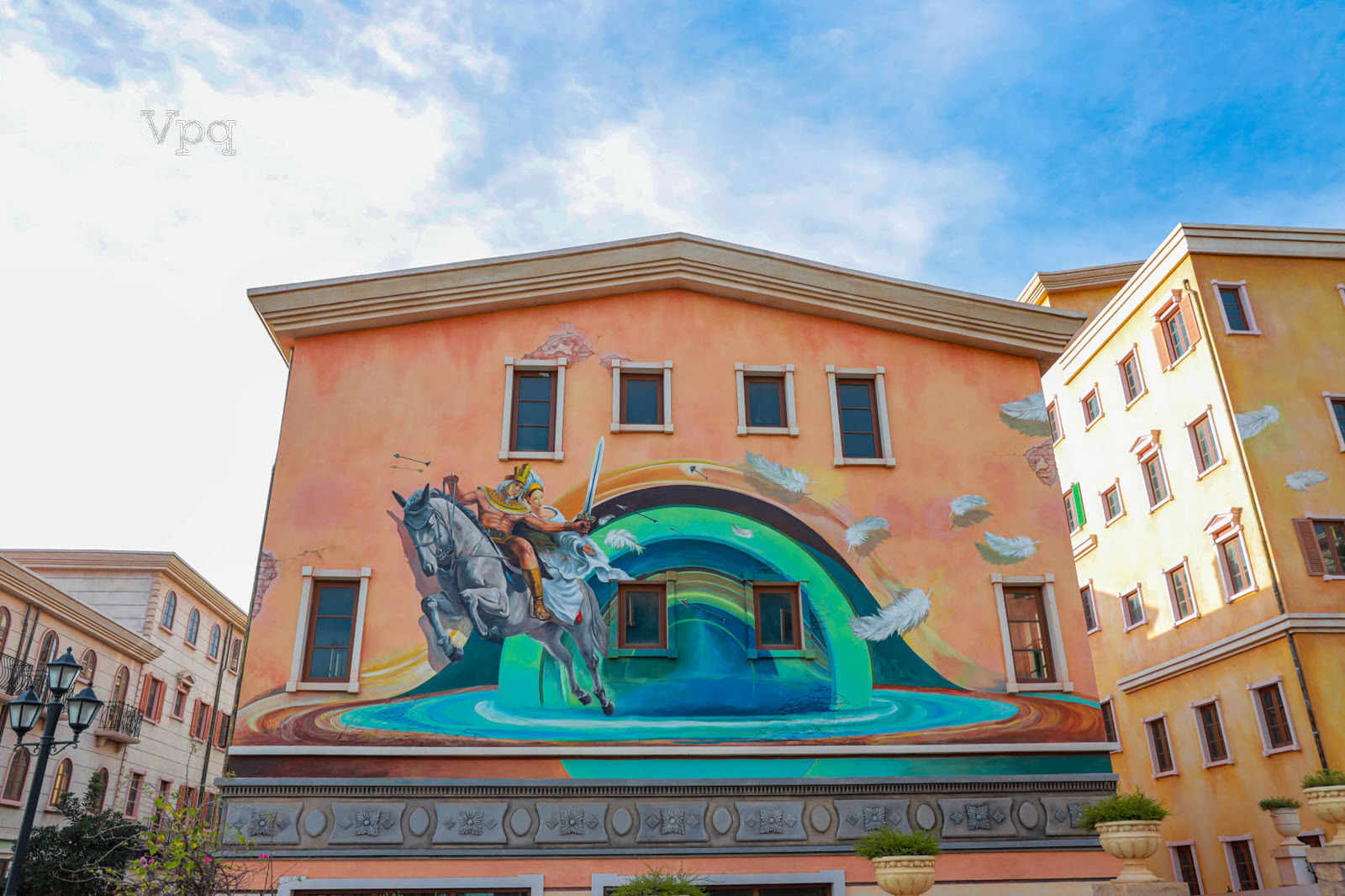 Những bức tranh tường tôn vinh nghệ thuật kể chuyện tại Sunset Town
