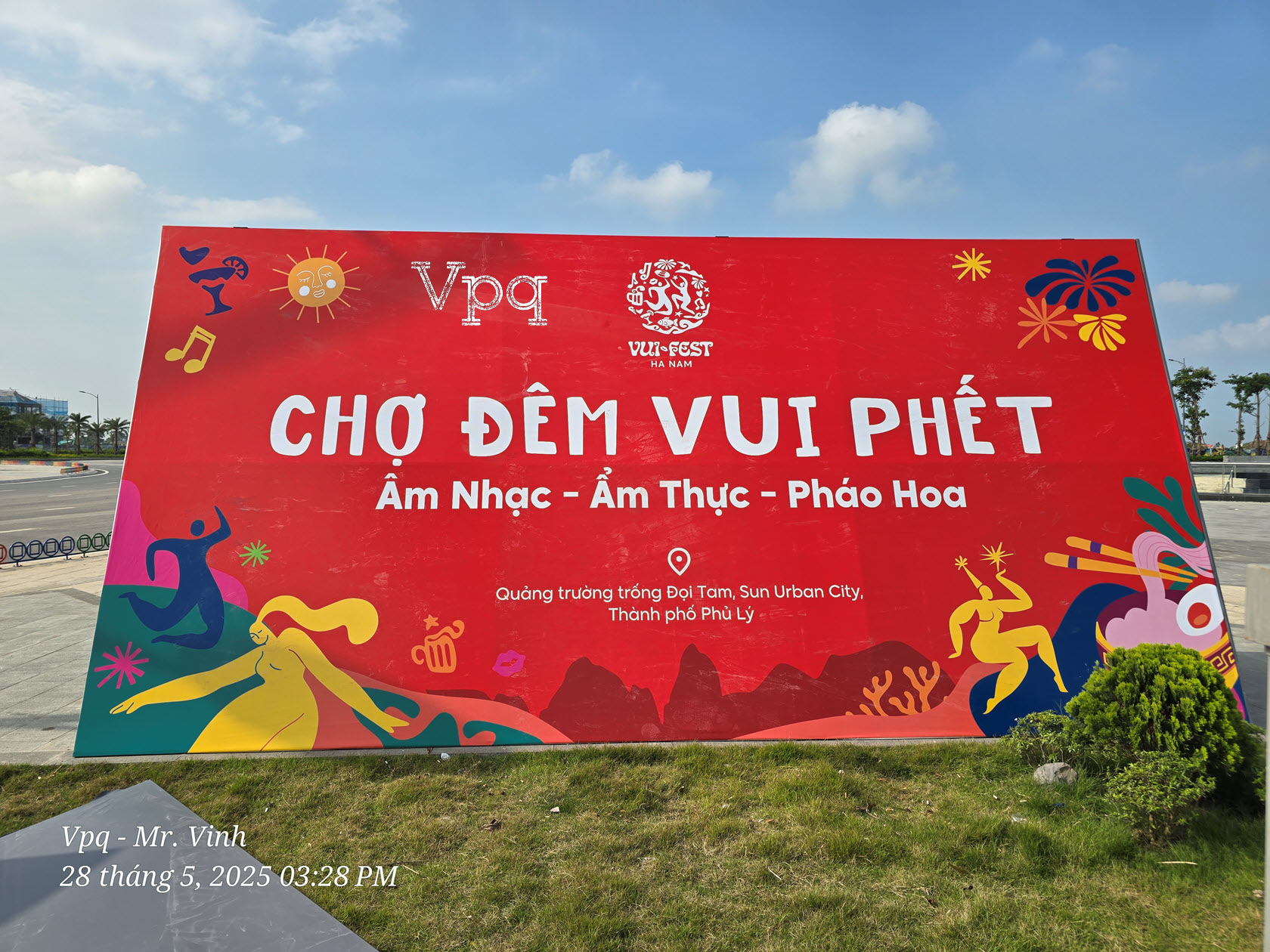 Chợ đêm Vui Phết - Vuifest Hà Nam - Âm nhạc - ẩm thực - pháo hoa
