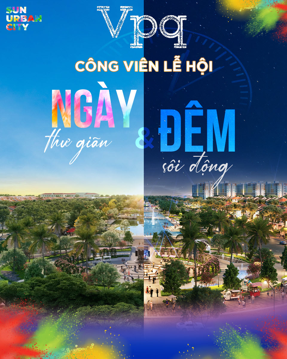 Trải nghiệm bất tận tại công viên lễ hội Sun Urban City