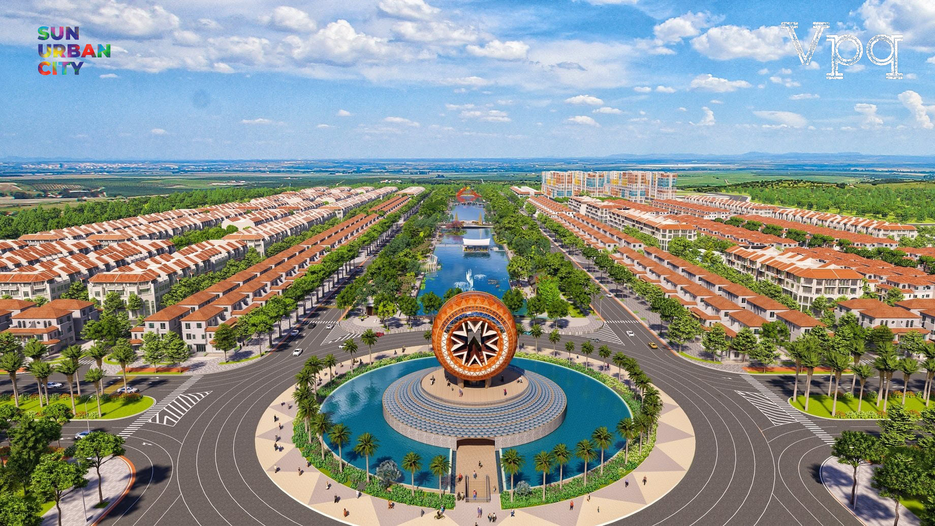 Sun Urban City nổi bật với không gian mang "hơi thở" văn hóa