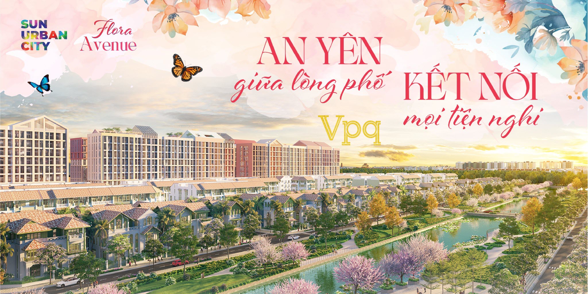 Flora Avenue - An yên giữa lòng phố kết nối mọi tiện nghi