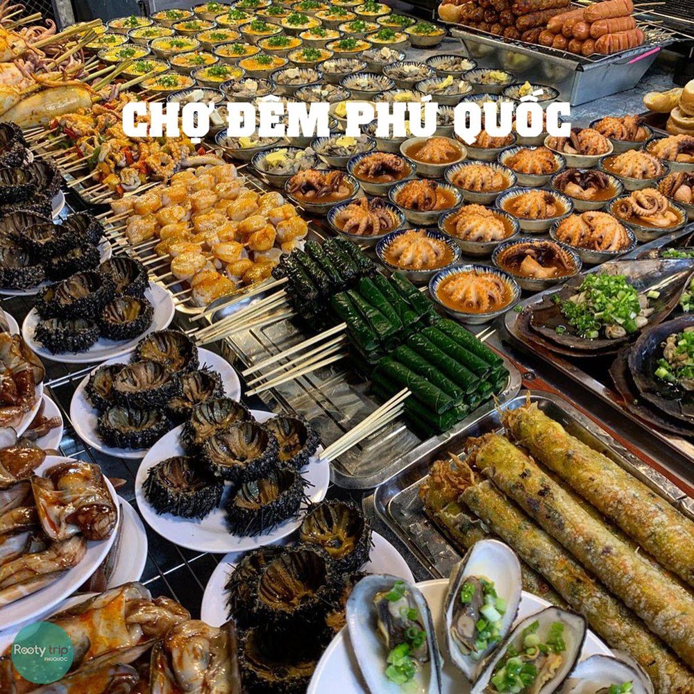 Những món ăn tại Chợ Đêm Phú Quốc