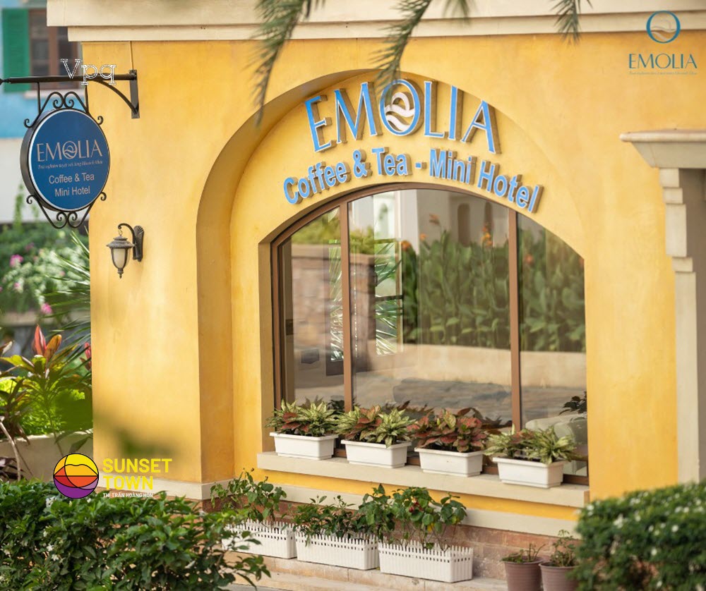 Mặt tiền Emolia Coffee Tea & Mini Hotel