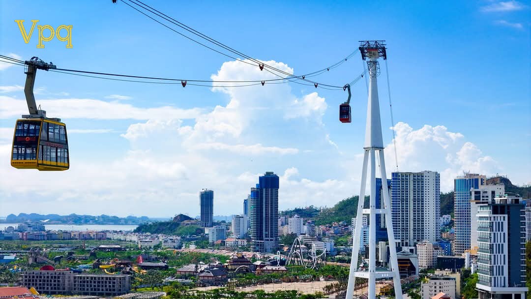 Trải nghiệm cáp treo nữ hoàng Sun World Hạ Long