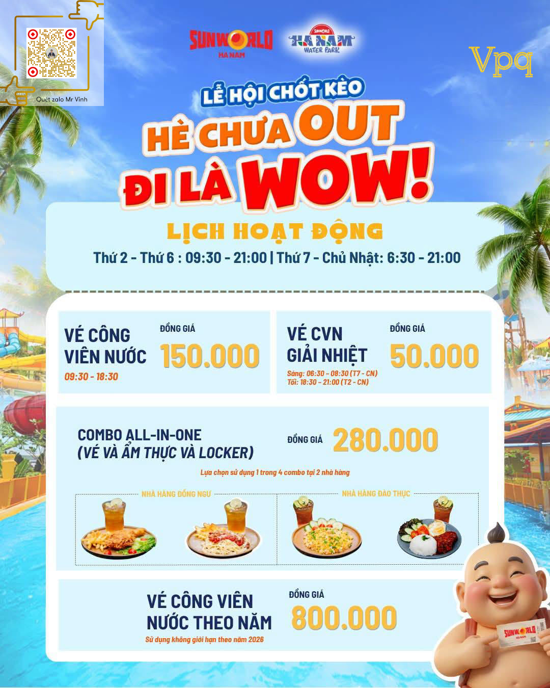 Cơ hội đắm m&igrave;nh trong kh&ocirc;ng gian giải tr&iacute; b&ugrave;ng nổ tại Sun World Ha Nam với mức gi&aacute; hời nhất năm đ&atilde; ch&iacute;nh thức bắt đầu