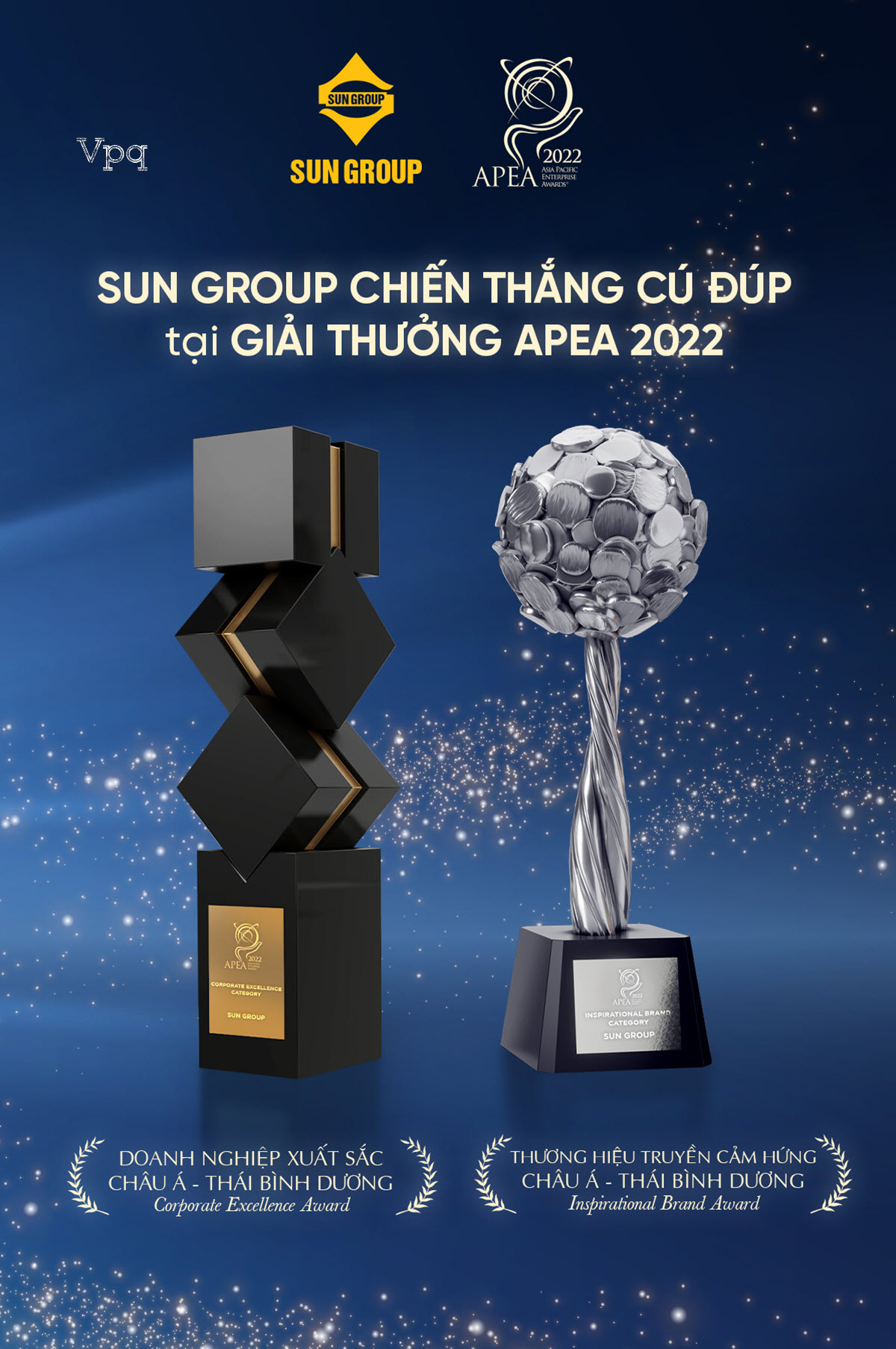 Giải thưởng của Sun Group