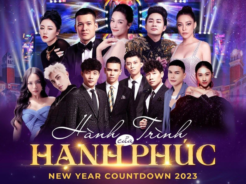 New Year Countdown Phú Quốc 2023 - Hành trình hạnh phúc [Trực tiếp VTV1]