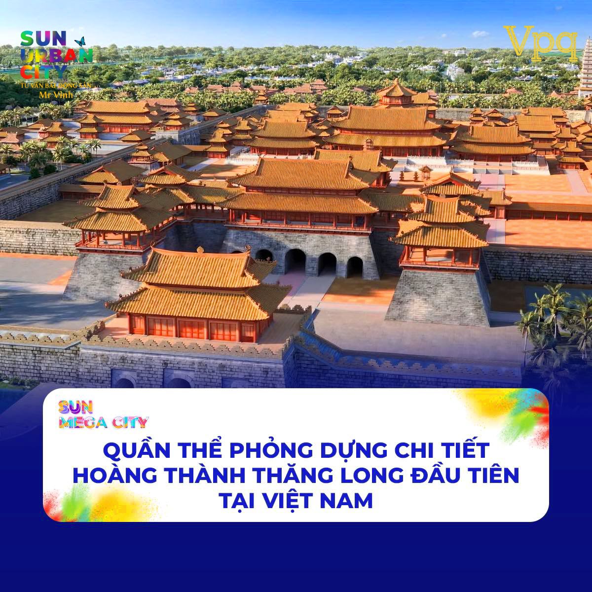 Sun Group phục dựng Hoàng Thành Thăng Long và cuộc sống thời Lý Trần cách đây hơn 1000 năm tại Hà Nam