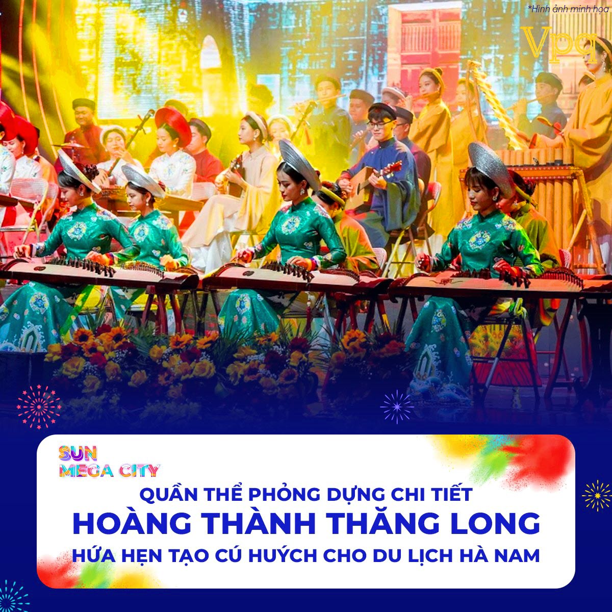 Các môn nghệ thuật cung đình sẽ được trình diễn tại đây