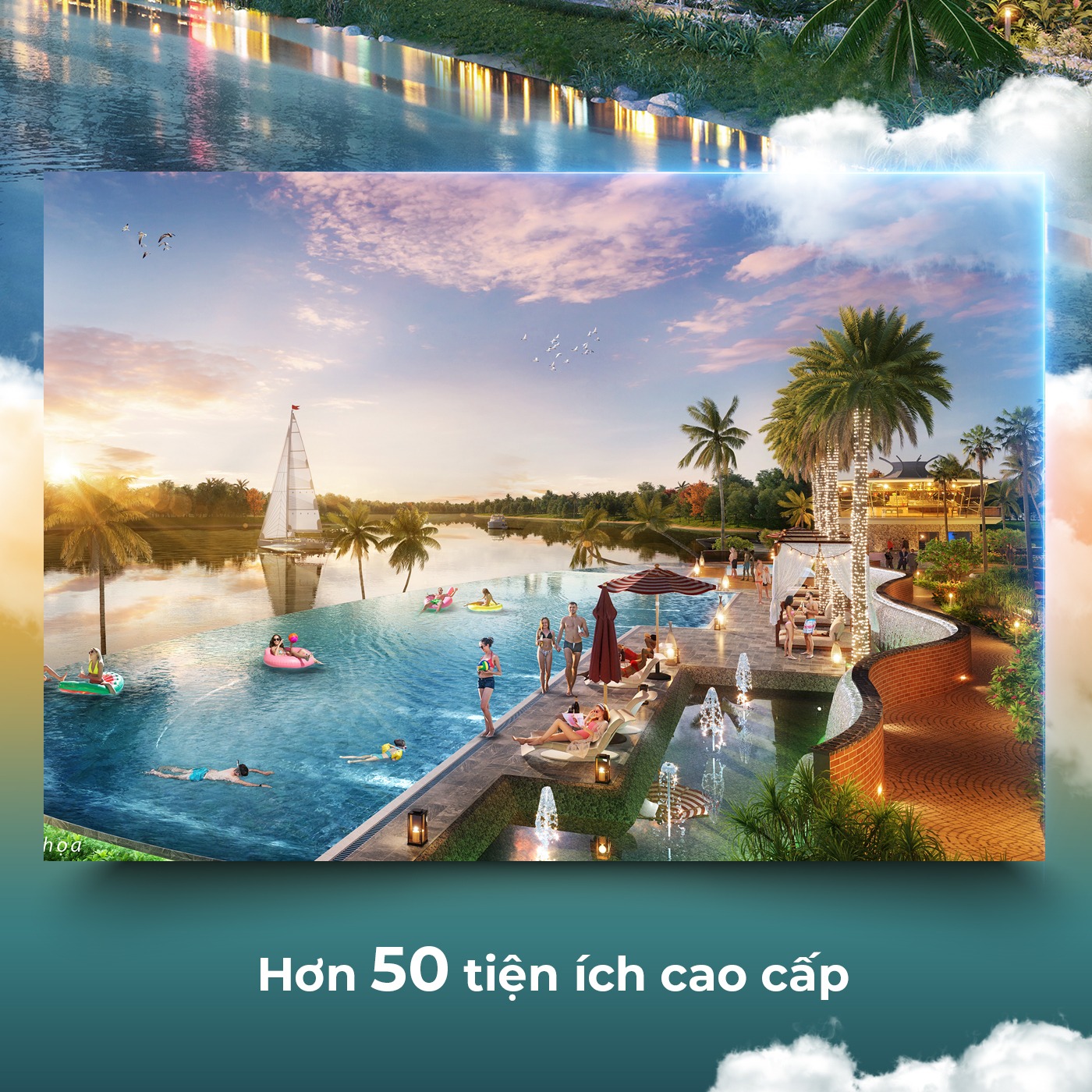 Hơn 50 tiện ích cao cấp