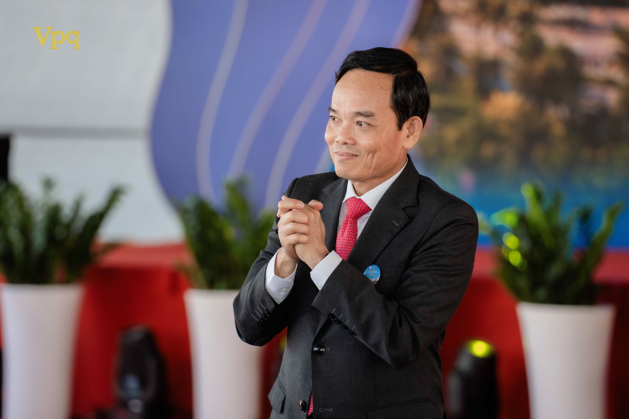 Đồng ch&iacute; Trần Lưu Quang - B&iacute; thư Th&agrave;nh ủy TP.HCM tới dự