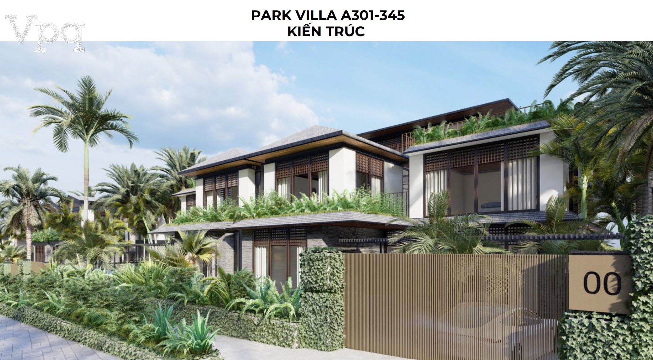 Cảnh quan Park Villa A301-A345