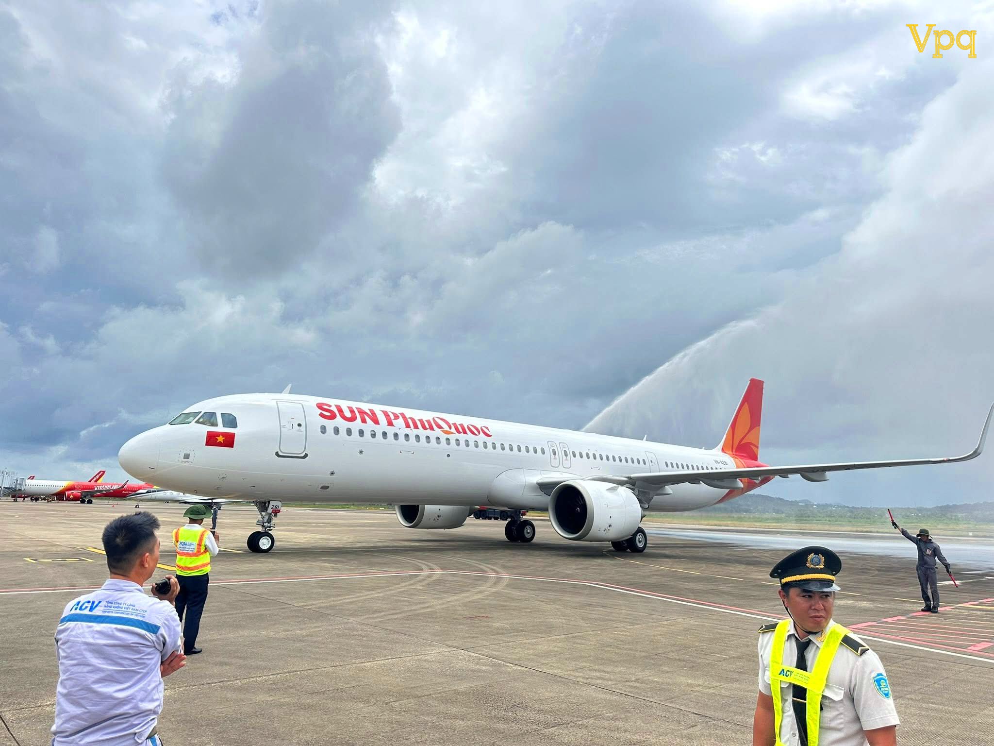 Hình ảnh máy bay đầu tiên Sun PhuQuoc Airway