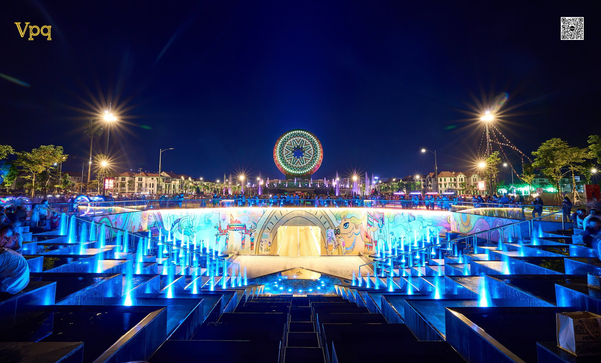 Quảng trường Thời Đại nơi có chợ đêm Vui Fest Hà Nam