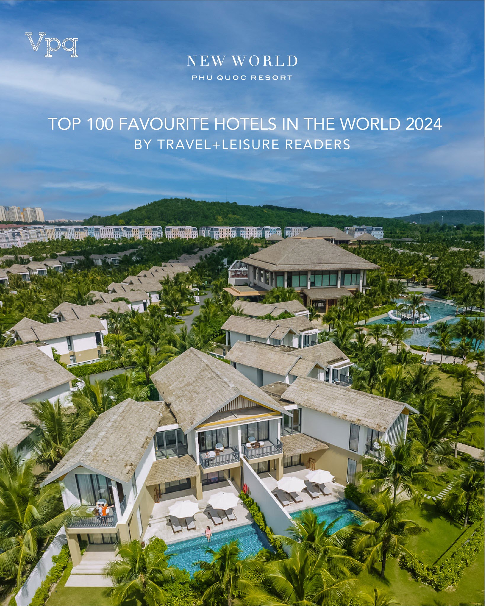 New World Phu Quoc Resort là nơi ẩn náu lý tưởng với những biệt thự có hồ bơi riêng